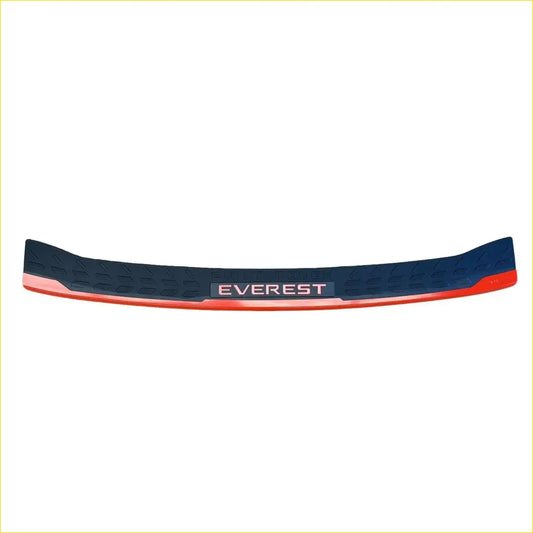 Navy blue and red rubber car door sill mat with everest branding featured in ecu tuning nz 2026 for diesel utes