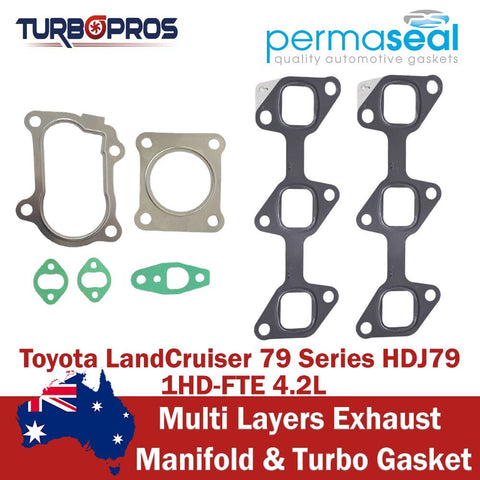 Toyota Landcruiser 79 1HD-FTE 4.2L Permaseal Exhaust Manifold&Turbo Gasket