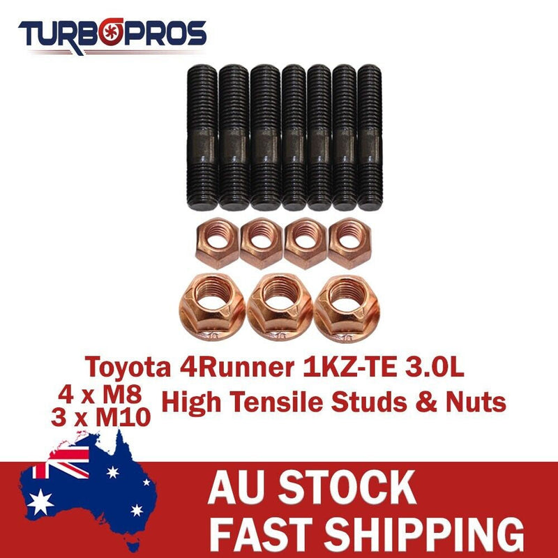 Toyota 4Runner 1KZ-TE 3.0L High Tensile Turbo Charger Stud Kit