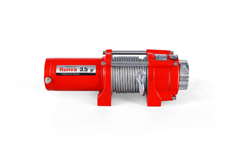 Runva 3.5P Winch 12V with Steel Cable