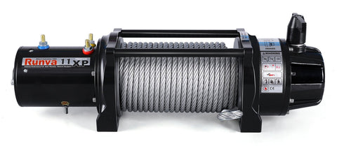 Runva 13XP Premium Winch 24V with Steel Cable