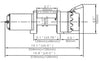 Runva 4.5X Winch 12V with Steel Cable