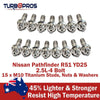 Nissan Pathfinder R51 YD25 2.5L Titanium Exhaust Manifold&Turbo Stud Kit