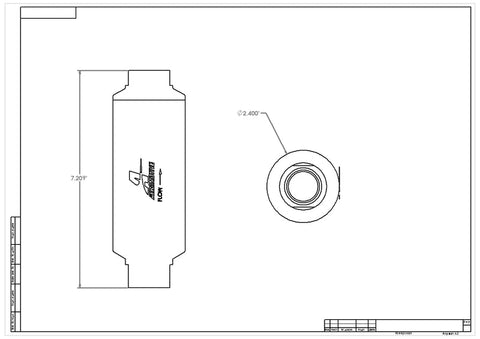 Aeromotive 40 Mic S/S Element ARO12642