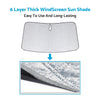 Ford Everest UA UB 2020-2024 6 Layer Thick WindScreen Sun Shade Suitable