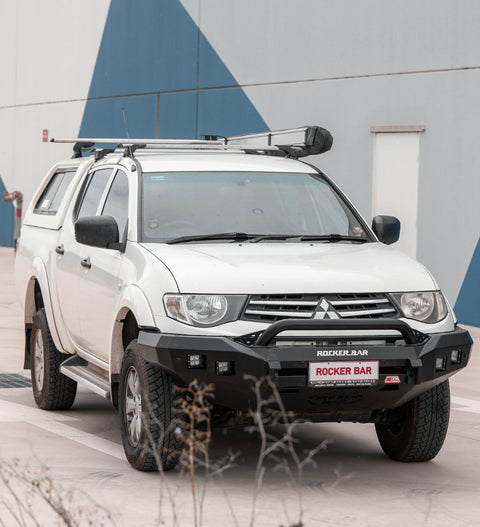 MCC Rocker 078-01SQL Single Low Loop Bull Bar - Mitsubishi Triton 2006-2015 - Image 2