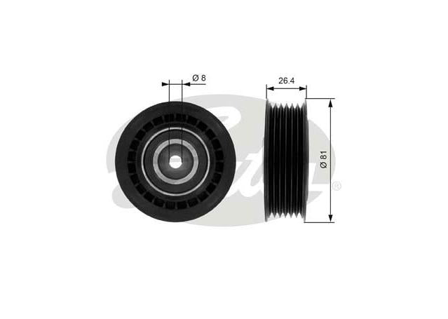 Gates Engine Idler Pulley 36000