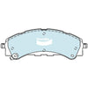 Bendix 4x4 Brake Pad Set DB2543 4WD