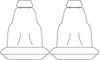 Sperling Tradies Canvas Front Grey Seat Covers Suits