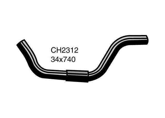 Mackay Top Radiator Hose CH2312
