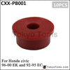 Honda civic 96-00 EK and 92-95 EG 10pcs Engine Swap Mount Bracket Bushing Inserts Kit Replacement Fit