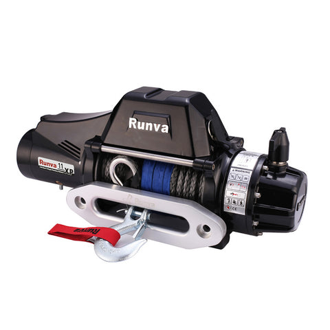 Runva 11XP Premium Winch TF Model 12V with Synthetic Rope