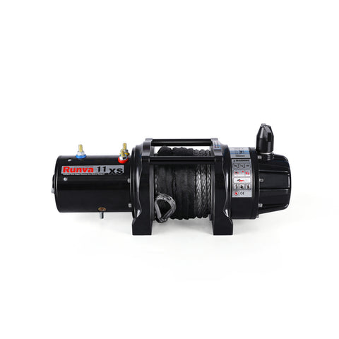 Runva 11XS Premium Winch 12V with Synthetic Rope