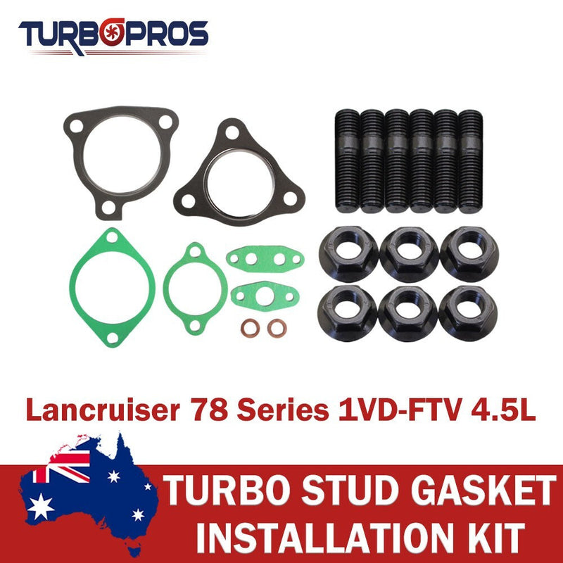 Toyota Landcruiser 78 Series 1VD 4.5L Turbo Installation Stud & Gasket Kit