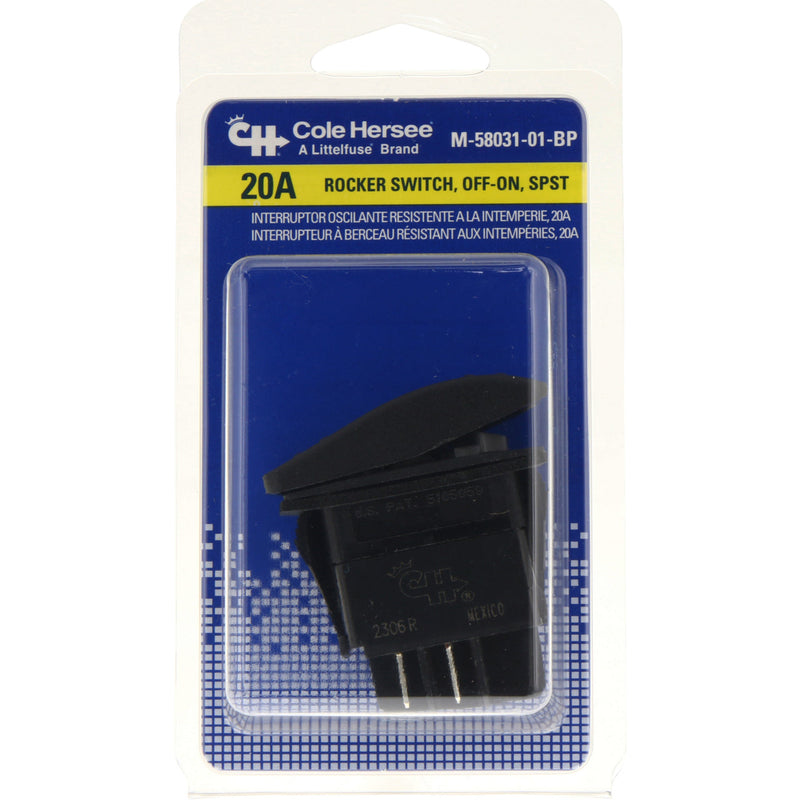 Cole Hersee Rocker Switch On/Off Spst (Contacts Rated 20A