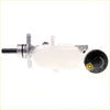 Silver and white 13/16 brake master cylinder with black cap and yellow fill port for Toyota Hilux 2005-2015