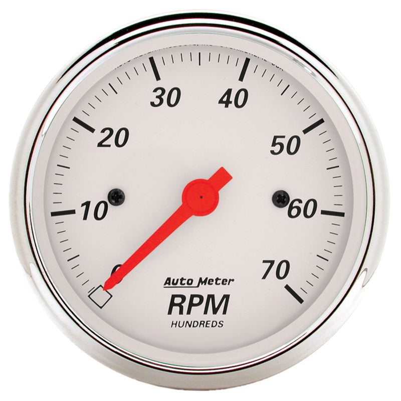 AutoMeter Arctic White Tachometer AU1398