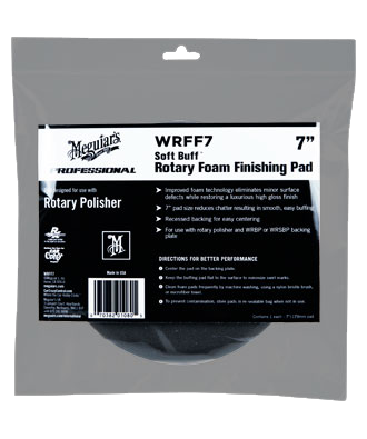 Meguiars Rotary Foam Finishing Pad WRFF7