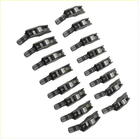Black metal engine valve lifters arranged diagonally 16x inlet exhaust rocker arm lifter set for ldv v80 van