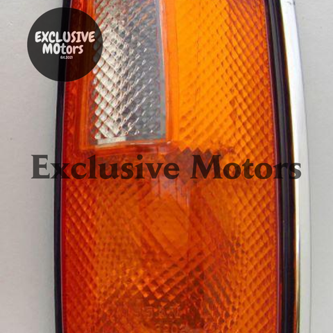Nissan Navara Left-Hand Corner Light Chrome (1986-1992)