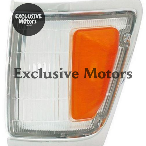 Toyota Hilux 4WD Left Hand Corner Light Chrome (1992-1996)