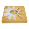 White plastic radiator fan blade with metallic hub for 192 engine cooling fan blade toyota hilux ln147 ln167 ln172