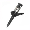 1pc diesel fuel injector for Nissan Navara d22 2.5L with black plastic connector and silver metallic threaded tip