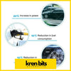 Black sleek car with alloy wheels featuring 1x fuel injector for isuzu d-max holden rodeo 4jj1 3.0l 095000-6980