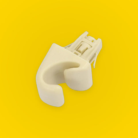2 x Beige Car Sun Visor Hook Clips for Toyota Highlander (2001-2023)