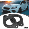 2 x Black Plastic Car Speaker Mounting Adapter Rings for Toyota - Parts & Accessories