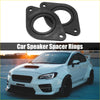 2 x Black Plastic Car Speaker Mounting Adapter Rings for Toyota - Parts & Accessories