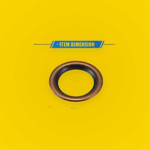 2 x Engine Rear Crankshaft Oil Seals for Toyota 4Runner (1984-2002)