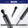 Black automotive gas struts with durable connectors for easy installation 2 x rear tailgate lift supports for toyota 4runner