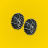 2 x Rear V-Bar Tire Chains for Suzuki Quadsport Z400 (2003–2014)