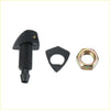 2 x Windshield Washer Nozzles for Toyota with 2.5m Hose & Gasket - Gaskets