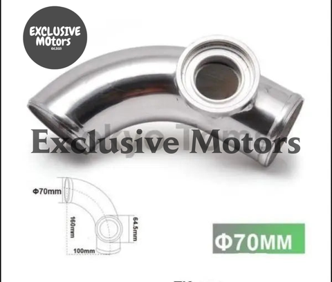 Type-2 II 2 Adjustable SQV BOV Blow Off Valve TK-BOV01FP70-90R 2.75" 70mm 90 degree Flange Pipe Fit