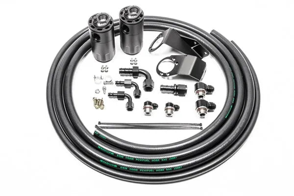 Radium Engineering 20-0727-FL Dual Catch Can Kit Fluid