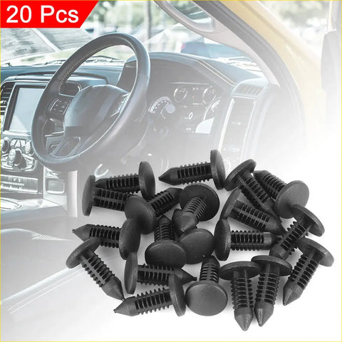 20 x Plastic Bolt Rivets Trim Panel Retainer Clips for Toyota - Parts & Accessories
