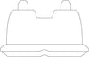 Sperling Getaway Neoprene Front Black -Silver Stitch Seat