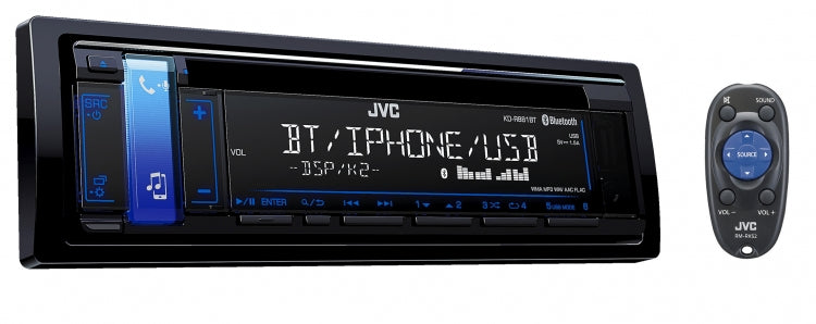 JVC Bluetooth iPod USB CD KD-R881BT KD-R881BTSB