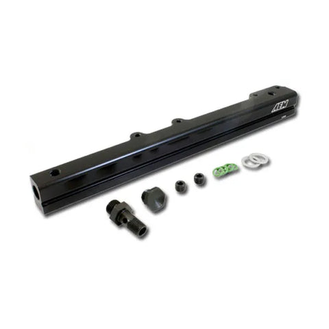 AEM 25-104BK High Volume Fuel Rail. Black. Honda