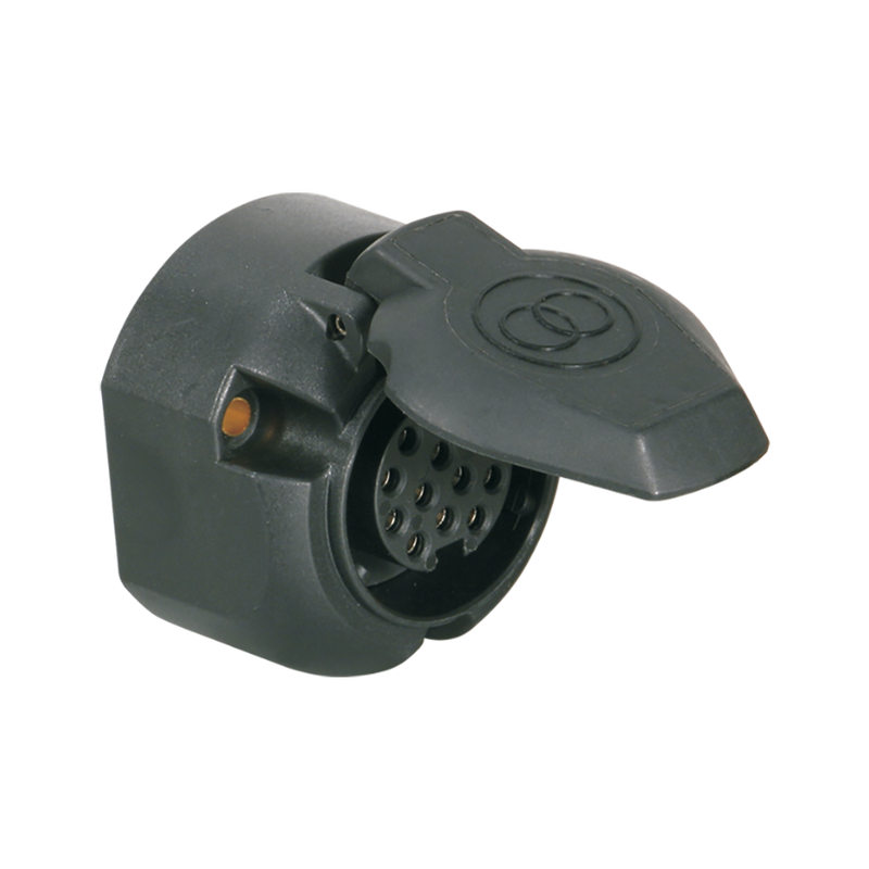 Erich Jaeger Trailer Socket 12V 13 Pin Euro Style 00421300