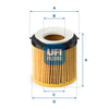 UFI Filters Oil Filter 25.179.00