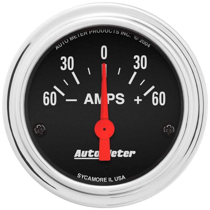 AutoMeter Trad Chrome 2-1/16in Ammeter AU2586