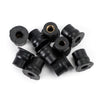 Fairing & Screen Fixing Pack of 10 - 13mm Hole M6 Rubber Well Nuts Wellnuts