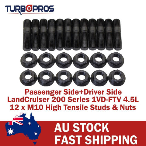 Toyota Landcruiser 200 Series 1VD-FTV 4.5L High Tensile Turbo Stud Kit
