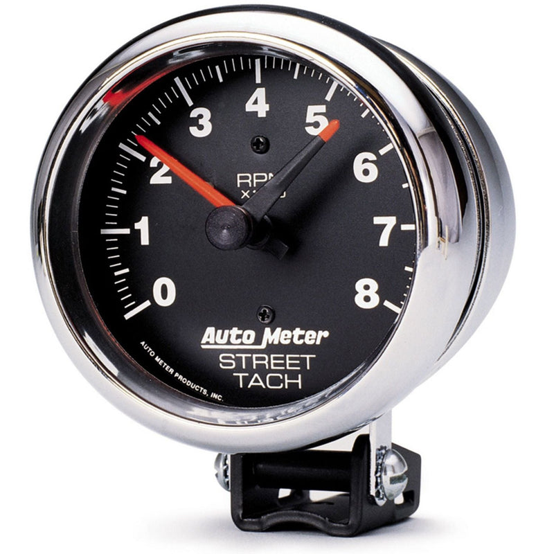 AutoMeter Trad Chrome 3-3/4in Tachometer AU2895