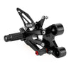 Duke 890 790 2018-2023 Racing Adjustable Rear Sets Rearsets Foot Pegs Black