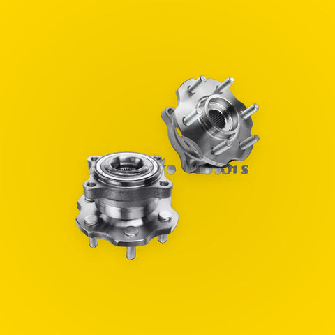 2x Rear Wheel Bearing Hubs for Nissan Pathfinder R51 2005-2013
