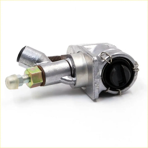 Silver metallic 3/4 front left wheel brake cylinder for nissan datsun 680 u620 with black seal and brass nut
